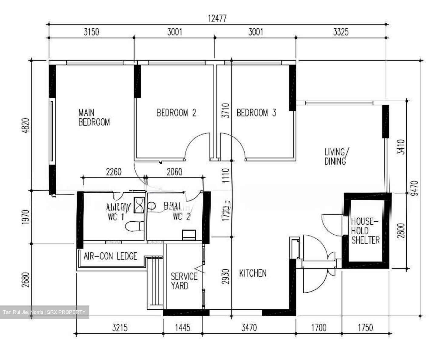 Blk 109B Eastglen @ Canberra (Sembawang), HDB 4 Rooms #613279891